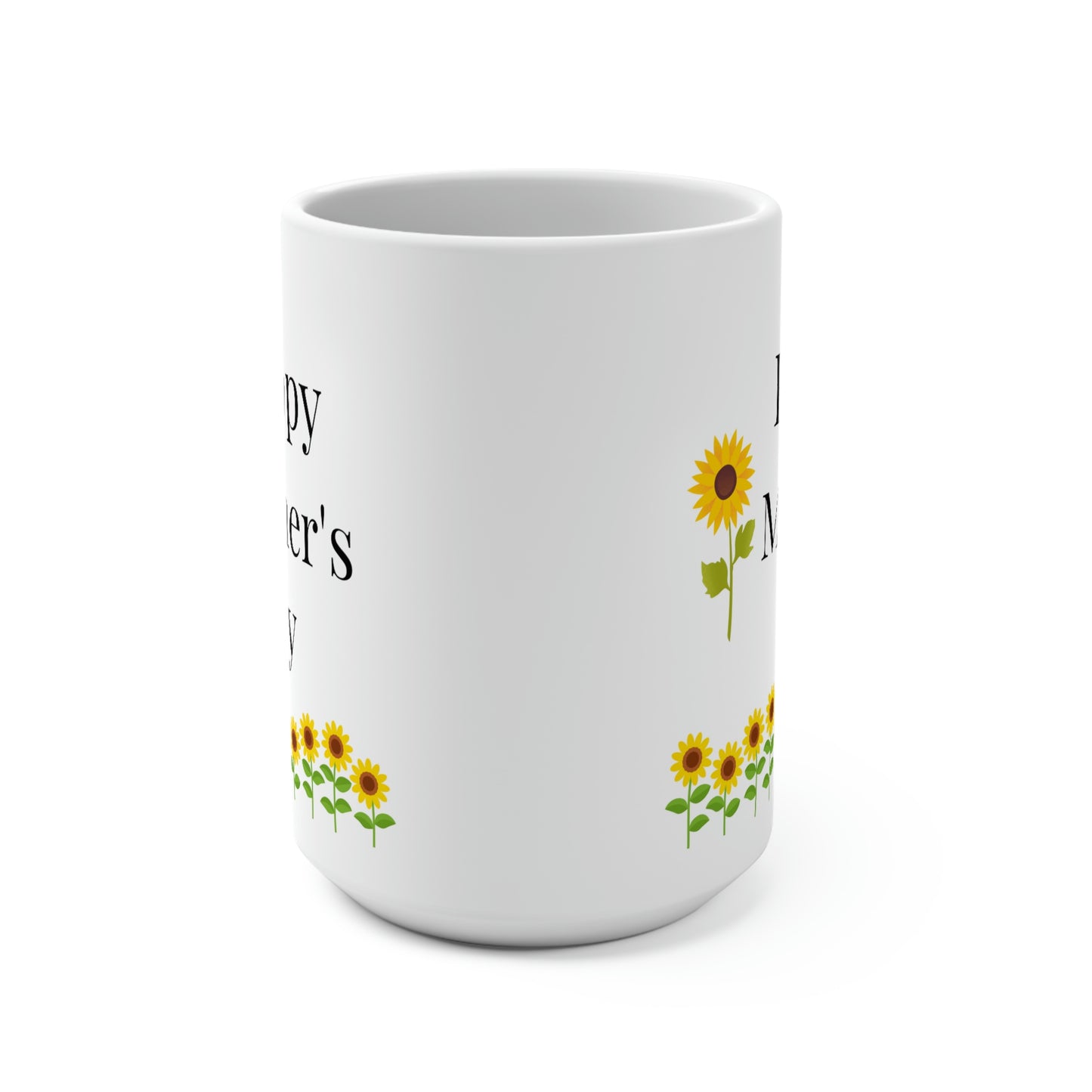 Happy Mother's Day Coffee Mug, Mother's Day Mug, Sunflower Coffee Mug, Mother's Day Sunflower Gift Ideas