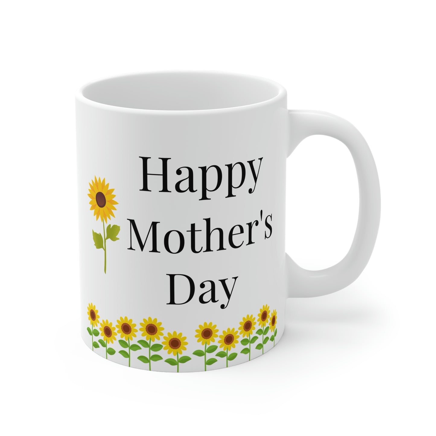 Happy Mother's Day Mug, Sunflower Mug, Mother's Day Gifts, Mother's Day Mugs, Mother's Day Sunflower Gift Ideas